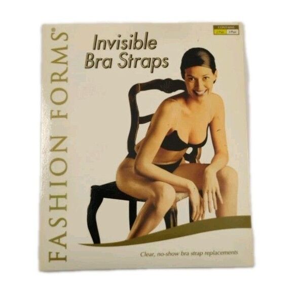 Invisible Bra Straps Fashion Forms 2 inside package - Picture 1 of 13